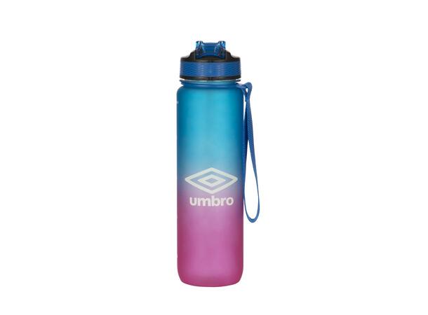 UMBRO Aqua Water Bottle Rosa 1L Drikkeflaske med motivasjonstekst