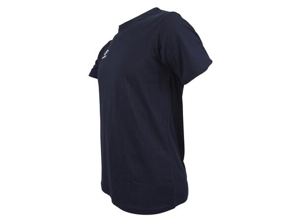 UMBRO Basic Tee jr Marine 152 Rundhalset t-skjorte i bomull 