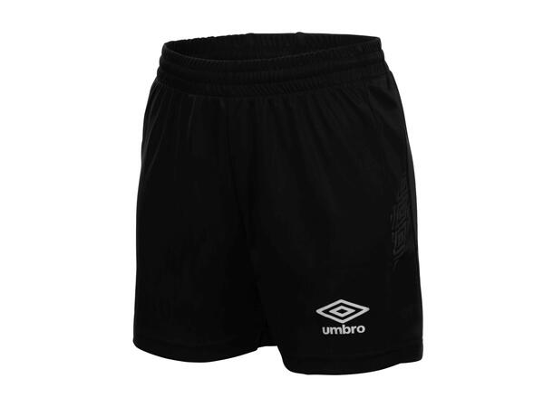 UMBRO Liga Shorts W Sort 38 Spillershorts i resirkulert kvalitet 