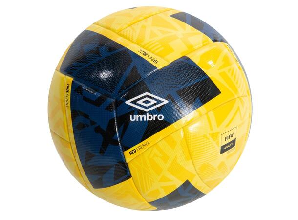 UMBRO Neo Swerve Premier FQ TB Gul 5 Kamp og treningsball 