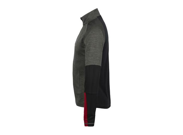 UMBRO Pro Tr Half Zip Top, Sort S Treningsgenser med 1/4 glidelås 