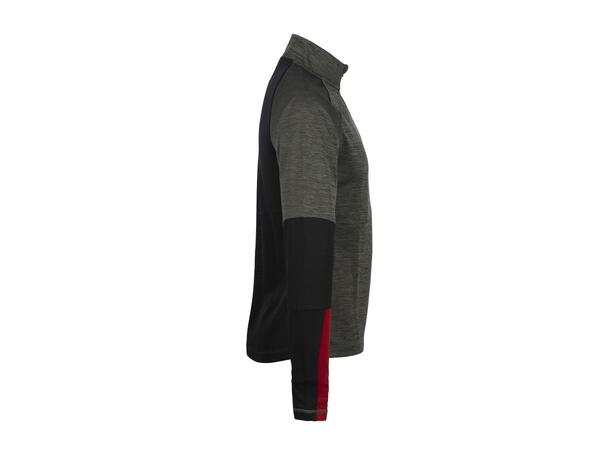 UMBRO Pro Tr Half Zip Top, Sort S Treningsgenser med 1/4 glidelås 