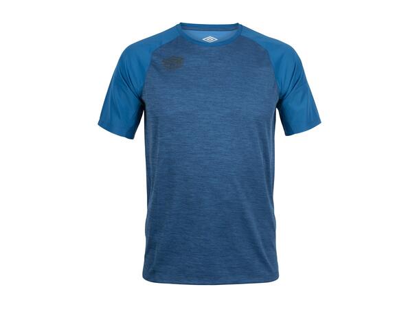 UMBRO Pro Tr Poly Tee Blå S Trenings t-shirt 