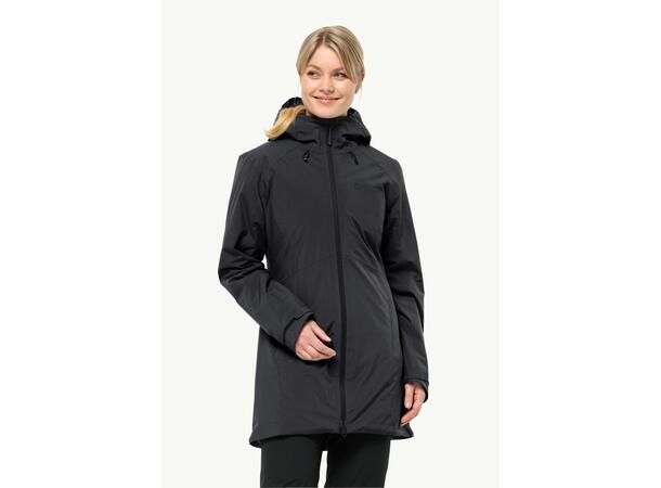 JW Heidelstein Ins Jkt W Sort S Jack Wolfskin women's hardshell-jacket 