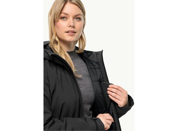 JW Heidelstein Ins Jkt W Sort S Jack Wolfskin women's hardshell-jacket 