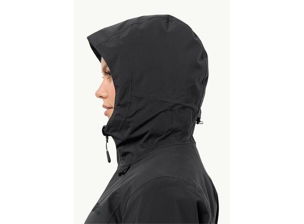 JW Heidelstein Ins Jkt W Sort S Jack Wolfskin women's hardshell-jacket 