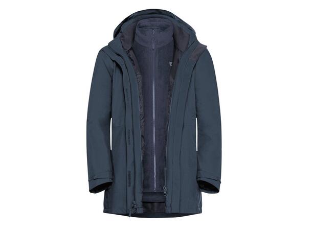 JW Rotwand 3in1 Jkt W Marine M Jack Wolfskin 3 i 1 Skall jakke dame 