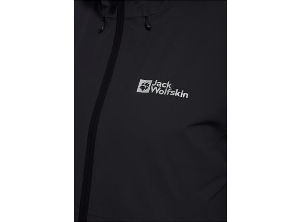 JW Wisper Ins Jkt W Sort M Jack Wolfskin Isolert Jakke Dame 
