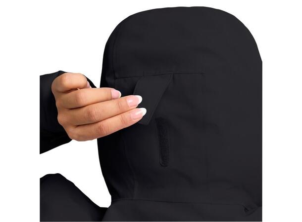 JW Wisper Ins Jkt W Sort M Jack Wolfskin Isolert Jakke Dame 