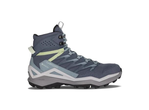 LOWA Maddox Pro GTX Mid Blå 5,5 Tursko - Smoke Blue/Slateblue 