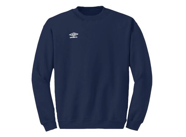 UMBRO Basic Crewneck jr Marine 152 Censer med rund hals og Umbro logo 