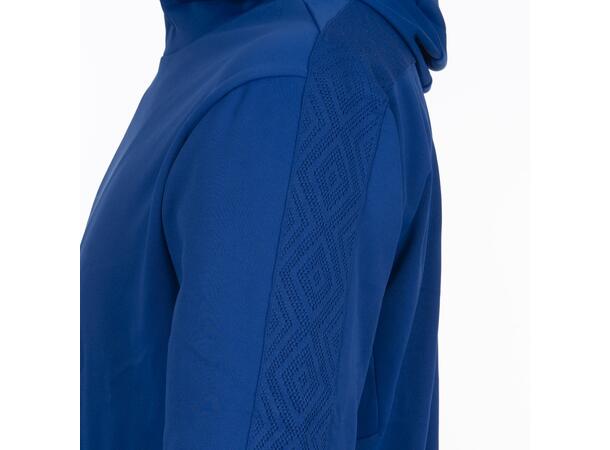 UMBRO Flex Full Zip Hood MellomBlå L Jakke med hette i resirkulert polyester 