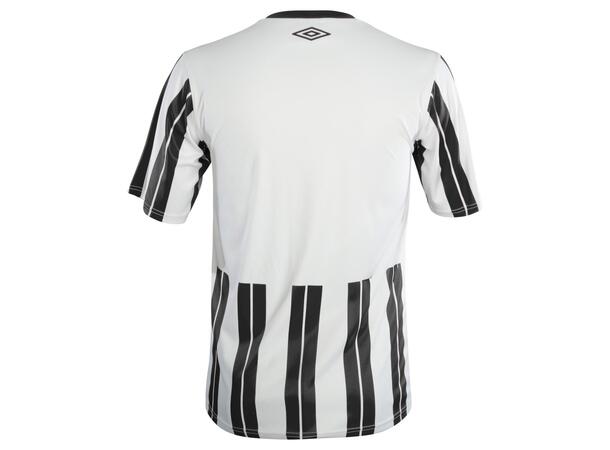 UMBRO Inter Strip Jsy Jr Hvit/Sort 152 Stripet teknisk spillertrøye 