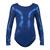 FIBRA Gym Leotard Basic LSW Blå 128 Langermet turndrakt 