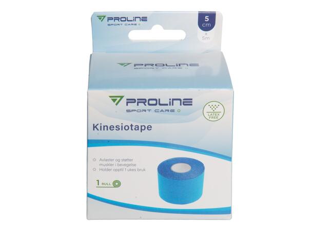 PROLINE Kinesologi Tape 5cmx5m Blå 0 Kinesologi Tape 5cm x 5 cm 1 pk 