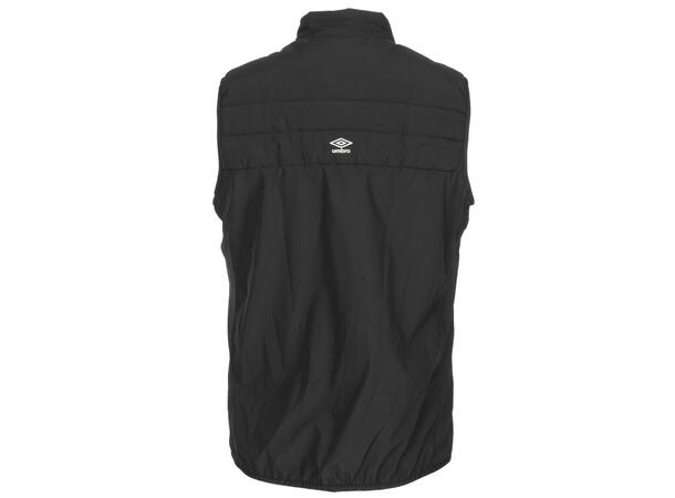 UMBRO Hybrid Vest Sort S Behagelig trenings- og fritidsvest 