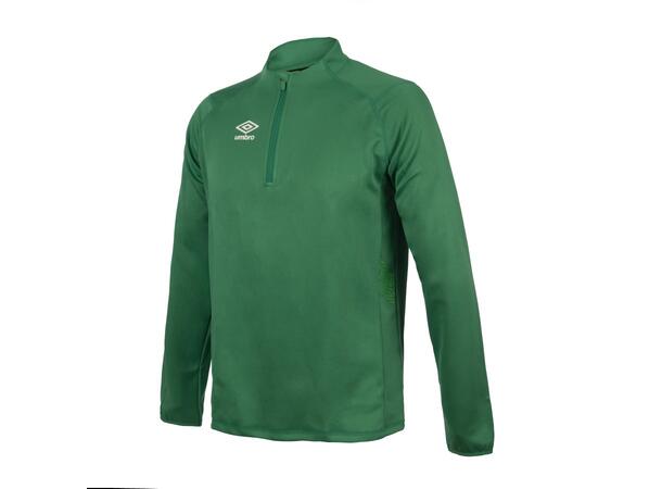 UMBRO Liga Half Zip jr Grønn 164 Treningsgenser med glidelås til junior 