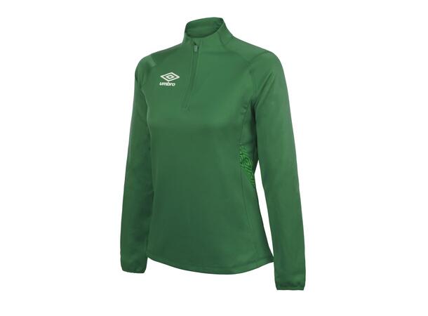 UMBRO Liga Half zip W Grønn 36 Treningsgenser med glidelås i hals 