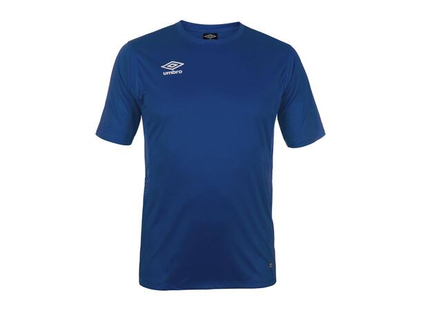 UMBRO Liga SS Jersey Blå L Spillertrøye i resirkulert kvalitet 