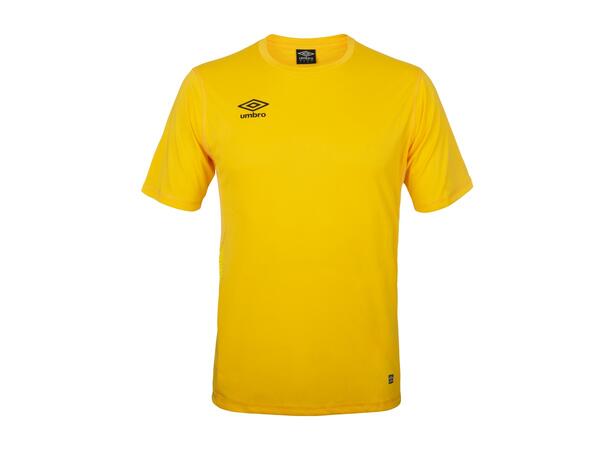 UMBRO Liga SS Jersey Gul XL Spillertrøye i resirkulert kvalitet 