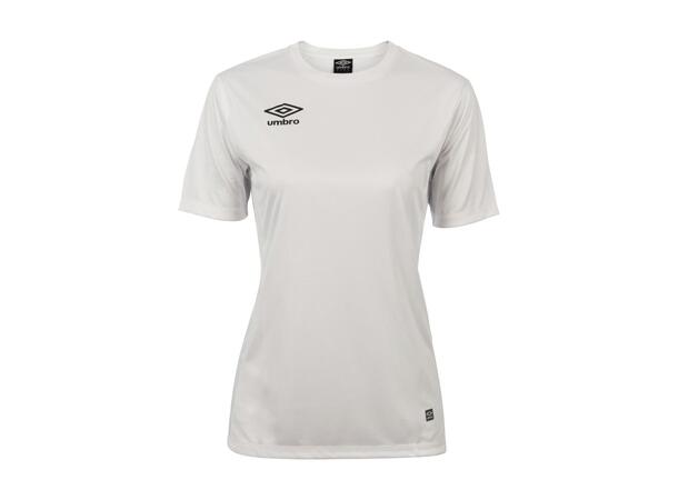UMBRO Liga SS Jersey W Hvit 42 Spillertrøye i resirkulert kvalitet dame 