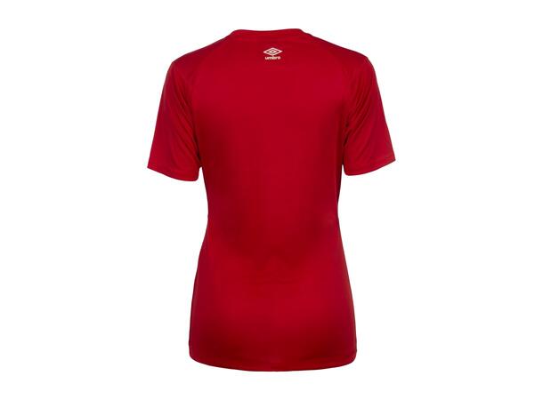 UMBRO Liga SS Jersey W Rød 38 Spillertrøye i resirkulert kvalitet dame 