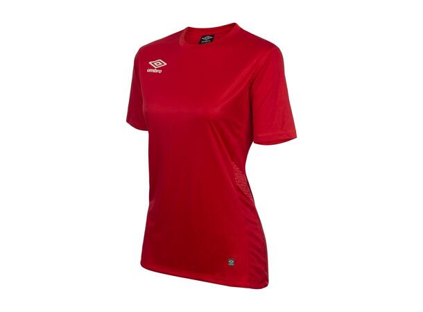 UMBRO Liga SS Jersey W Rød 38 Spillertrøye i resirkulert kvalitet dame 