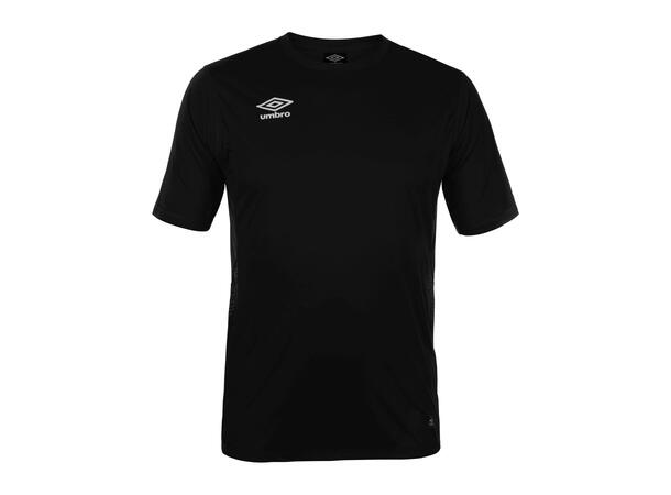 UMBRO Liga SS Jersey jr Sort 128 Spillertrøye i resirkulert kvalitet JR 