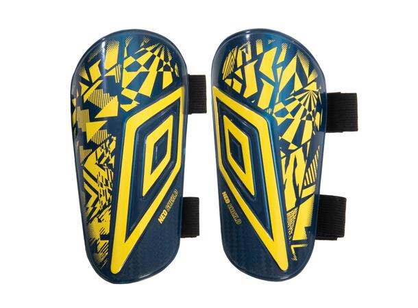 UMBRO Neo Shield Guard Straps Marine M Leggskinn 