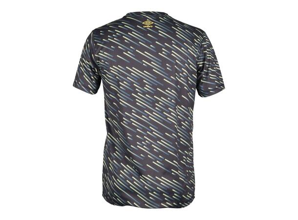 UMBRO Pre Match Tee Marine L Resirkulert sublimert trenings t-skjorte