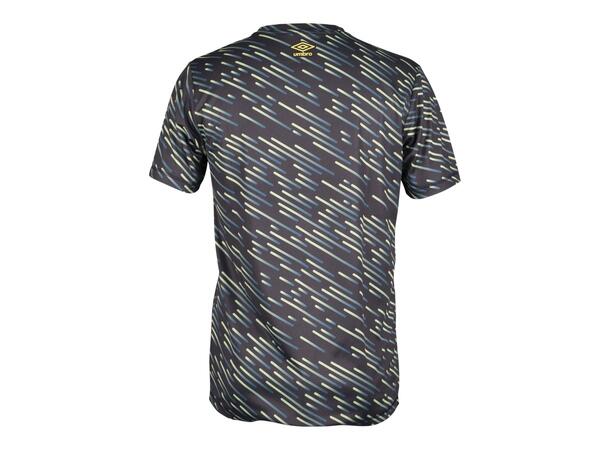 UMBRO Pre Match Tee Marine S Resirkulert sublimert trenings t-skjorte 