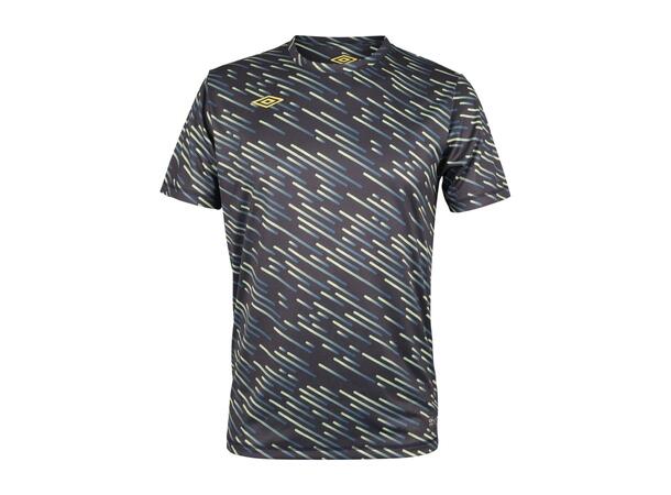 UMBRO Pre Match Tee Marine XXL Resirkulert sublimert trenings t-skjorte 