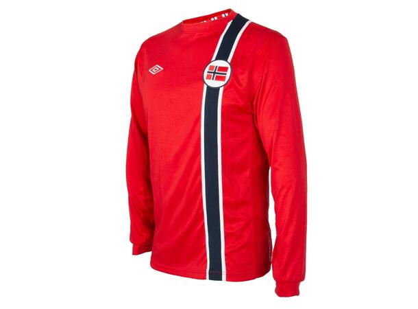 UMBRO Retro 2012 Home Jr Rød 140 Retro fotballskjorte Norge 