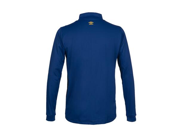 UMBRO UX Pro Half Zip Blå/Gul M Treningsgenser med glidelås 