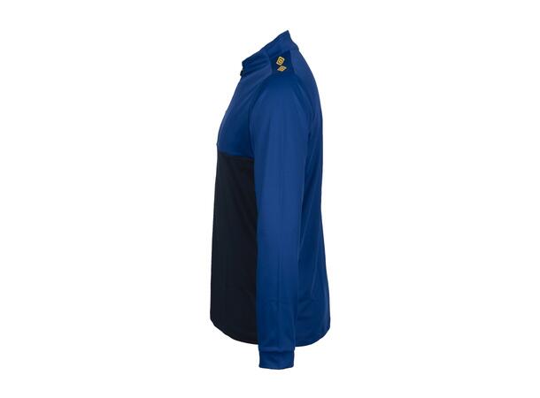 UMBRO UX Pro Half Zip Blå/Gul M Treningsgenser med glidelås 
