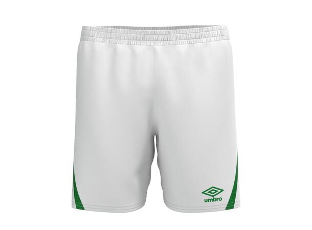 UMBRO UX Pro Shorts Hvit/Grønn M Flott spillershorts 