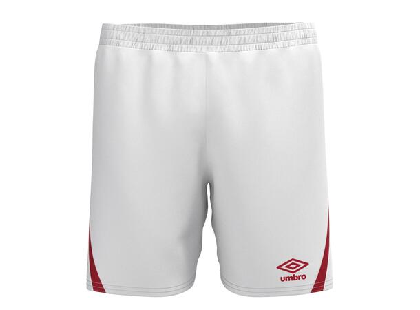 UMBRO UX Pro Shorts Jr Hvit/Rød 152 Flott spillershorts junior 