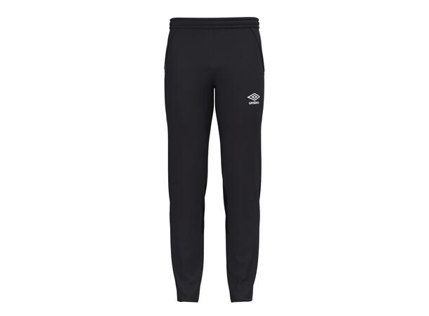 UMBRO UX Pro Slim Pant Jr Sort/Hvit 116 Treningsbukse i smal passform junior 