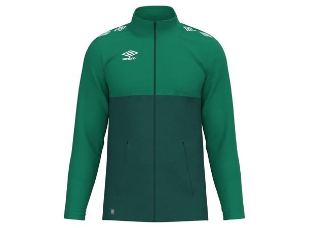 UMBRO UX Pro Trn Jkt Jr Grønn/Hvit 152 Lett treningsjakke, normal passform. 