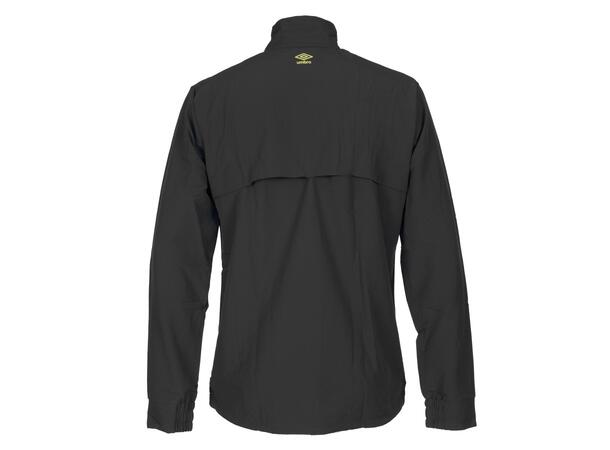 UMBRO UX Pro Trn Jkt Sort/Gul L Lett treningsjakke, normal passform. 