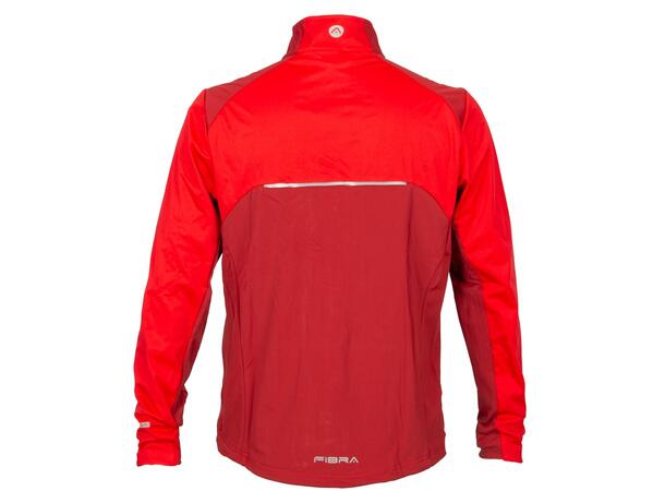 FIBRA Trn Jacket Warm Rød L Treningsjakke 