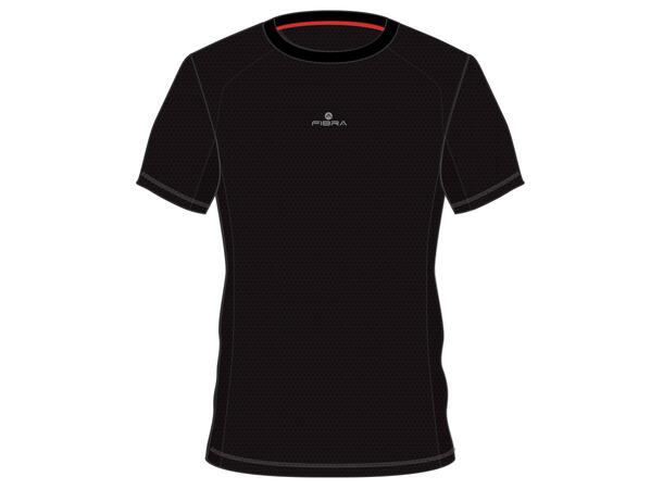 FIBRA Trn Tee W Sort XS Trenings T-skjorte til dame 