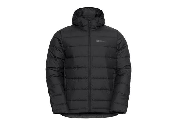 JW Ather Down Hoody M Rds Sort S 