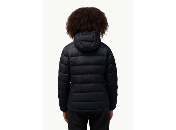 JW Ather Down Hoody W Rds Sort XS Jack Wolfskin women’s down jacket 