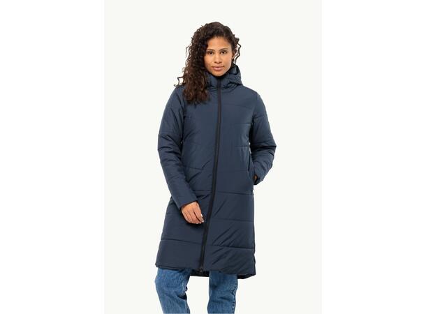 JW Deutzer Coat W Marine S Jack Wolfskin women's coated jacket 