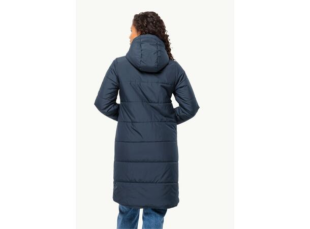 JW Deutzer Coat W Marine S Jack Wolfskin women's coated jacket 