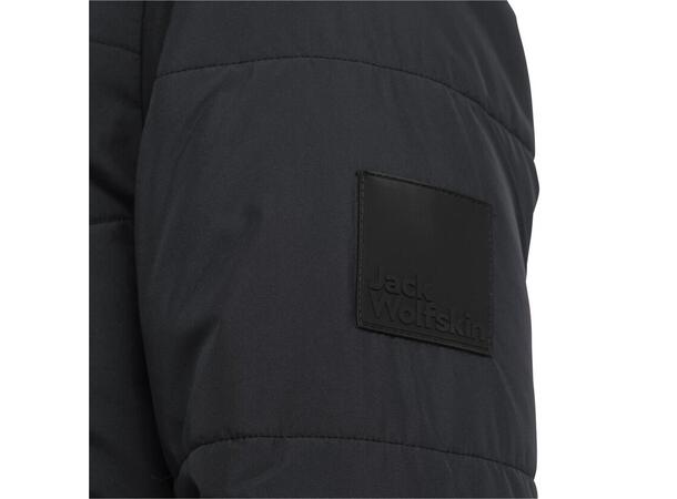 JW Deutzer Coat W Sort L Jack Wolfskin Varm Lang Dame Parkas 