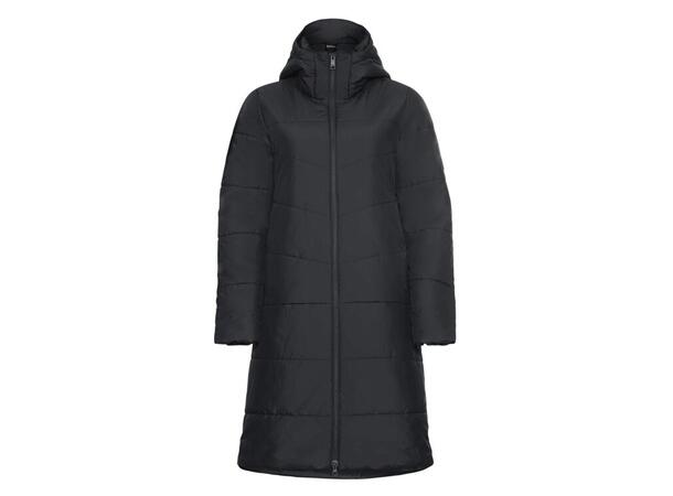 JW Deutzer Coat W Sort L Jack Wolfskin Varm Lang Dame Parkas 