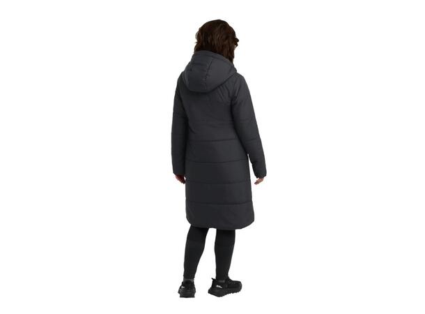 JW Deutzer Coat W Sort L Jack Wolfskin Varm Lang Dame Parkas 