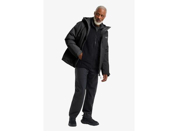 JW Icecape 2L Down Ins Jkt Sort L Jack Wolfskin vanntett dun jakke 
